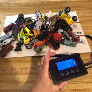 Over 4 Pounds Of Vintage And New Cars Kids Lot Box Full Of Cars Ready To Ship!